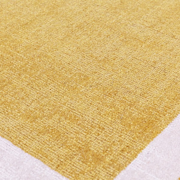 Oker žuti ručno rađen vuneni tepih 68x240 cm Albi – Asiatic Carpets-image-2