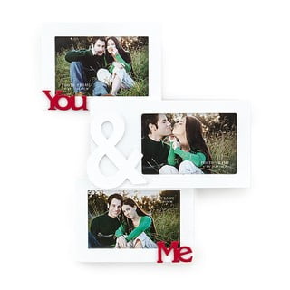 Zidni drveni okvir za fotografije Tomasucci You and me, 10 x 15 cm