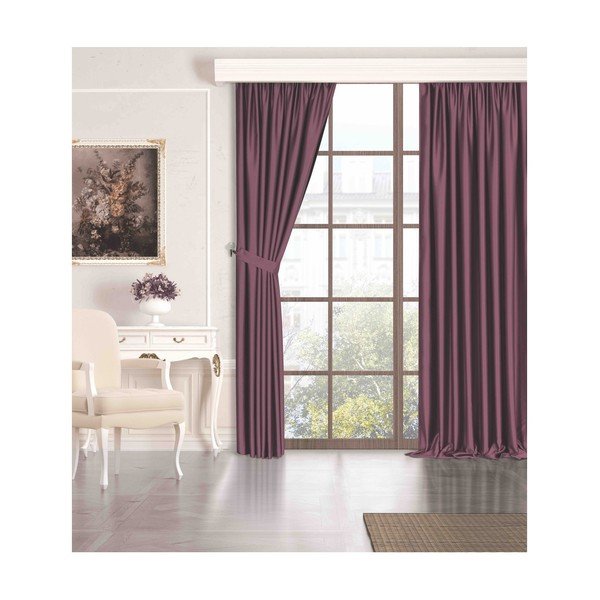 Ružičasta zavjesa za zamračivanje 260x100 cm - Mila Home-image-2