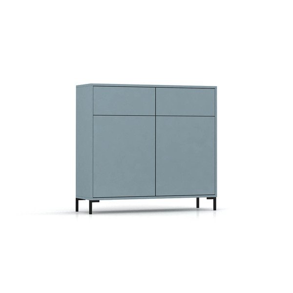 Svijetlo plava niska komoda 90x84 cm Wilson – Really Nice Things-image-2