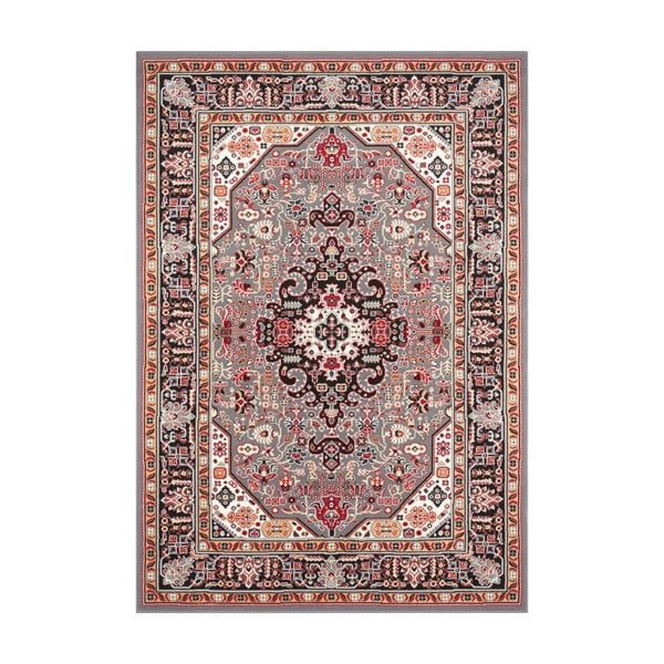 Sivo-smeđi tepih Nouristan Skazar Isfahan, 120 x 170 cm