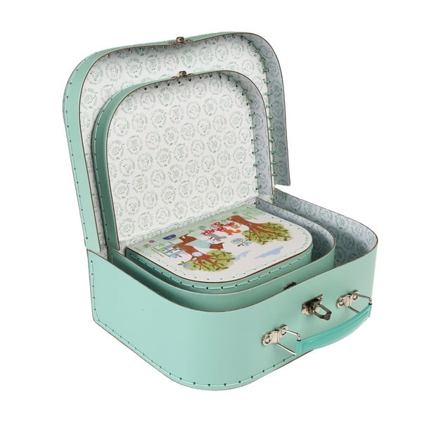 Kartonski organizatori za dječje igračke u setu 3 kom 21x28x8 cm Woodland Friends – Rex London-image-4