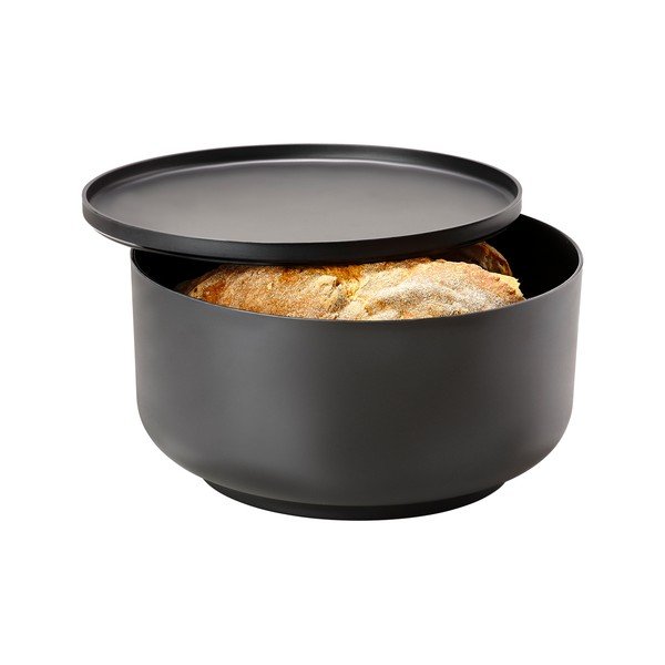 Crna zdjela za posluživanje s poklopcem ZONE Peili, 30 cm-image-1