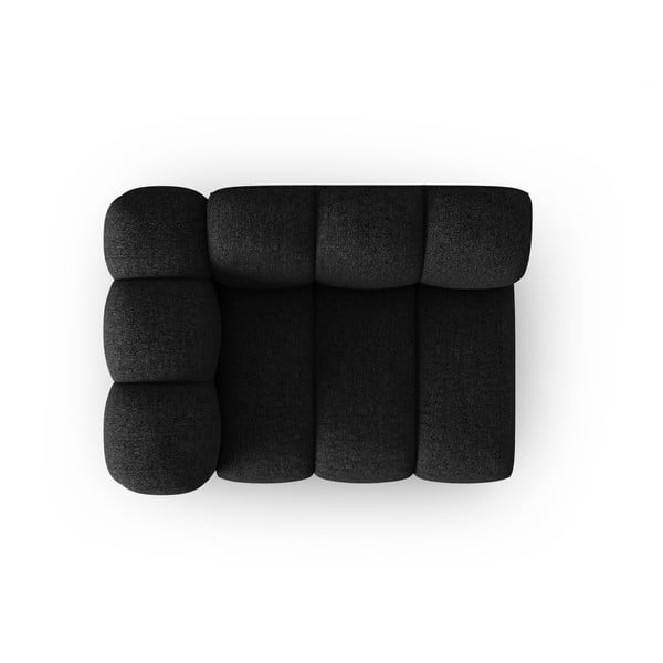Crna/antracitno siva modularna sjedeća garnitura (s lijevim kutom) Lupine – Micadoni Home-image-2