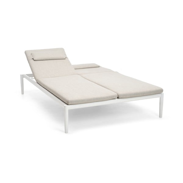 Krem metalna vrtna ležaljka Switch - Diphano-image-2