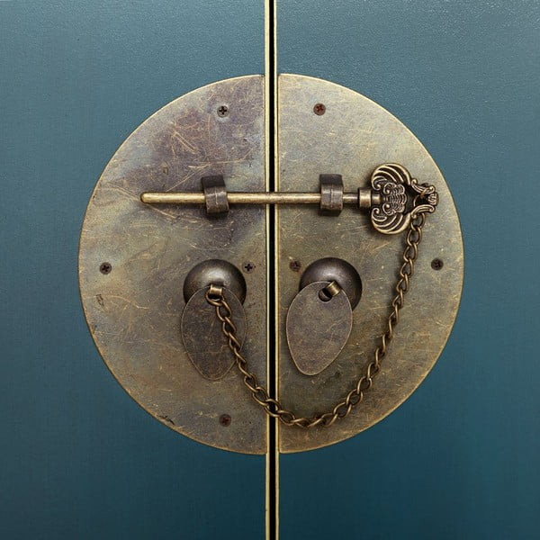 Plavi ormarić 63x131 cm Oriente – Ixia-image-3