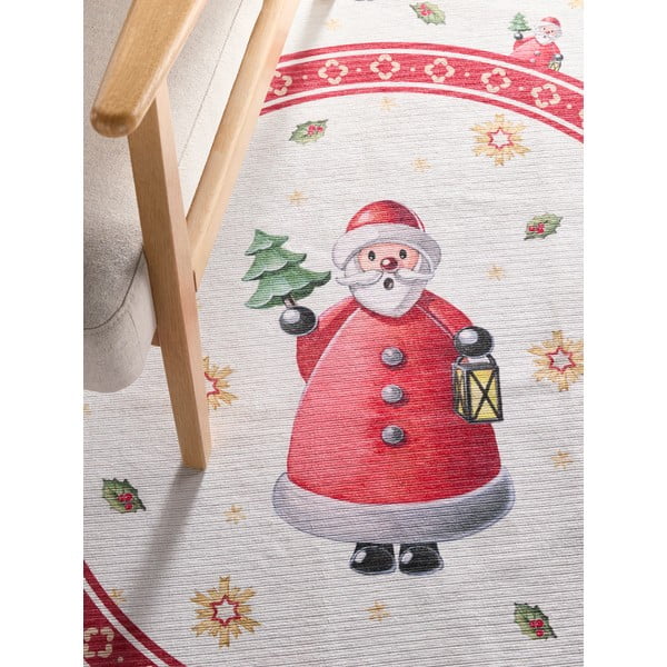 Crveni okrugao tepih s božićnim motivom ø 160 cm Toy's Delight Santa Claus – Villeroy&Boch-image-2