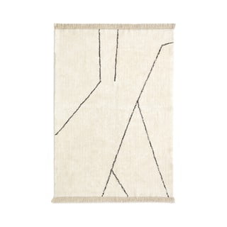Krem tepih 160x230 cm Mijas – Kave Home