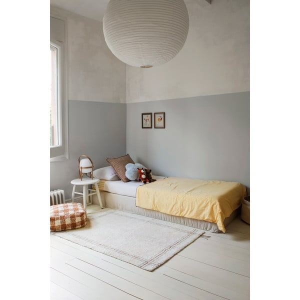 Krem periv/ručno rađen pamučan tepih 90x130 cm Cuisine Natural – Lorena Canals-image-1