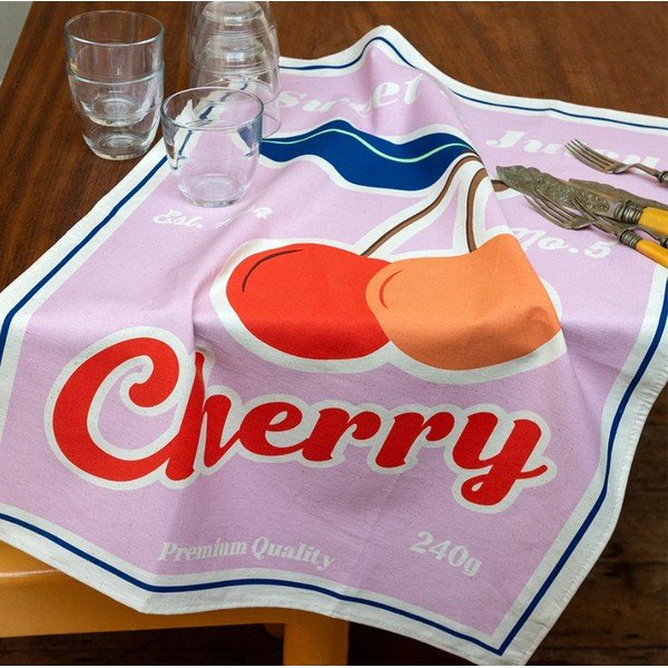 Pamučna kuhinjska krpa 70x50 cm Cherry – Rex London-image-1