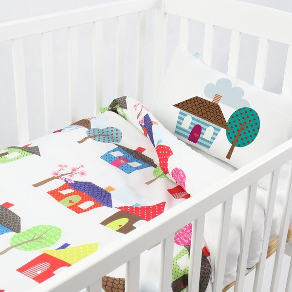 Navlaka za poplun i jastuk Fox Happy Homes, 100 x 120 cm-image-2