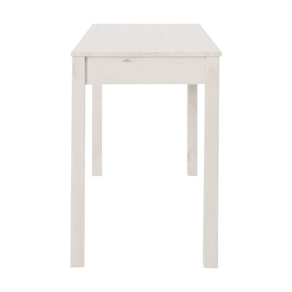 Bijeli radni stol od bora Støraa Gava, dužine 100 cm-image-4