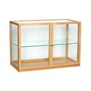 Vitrina u dekoru hrasta u prirodnoj boji 60x42x32 cm Poetic – Hübsch