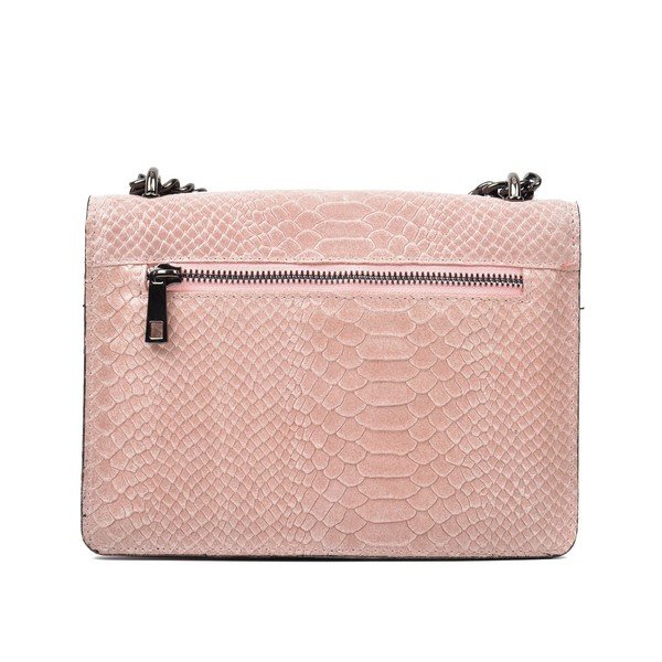 Ružičasta kožna pismo torba Renata Corsi Fiona-image-1