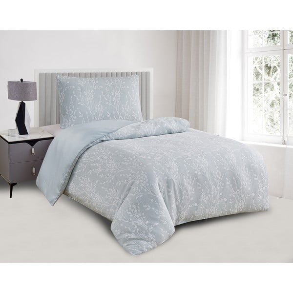 Zelena posteljina za krevet za jednu osobu od jacquarda 140x200 cm Boston – My House-image-1