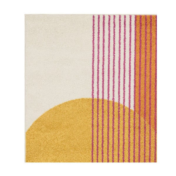 Žuti /narančasti tepih 160x230 cm Muse Orange Retro – Asiatic Carpets-image-4