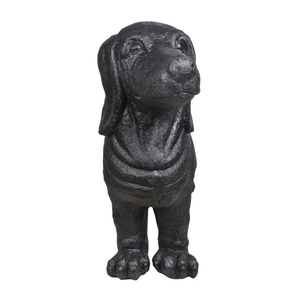 Crna vrtna klupa Dachshund – Esschert Design-image-2