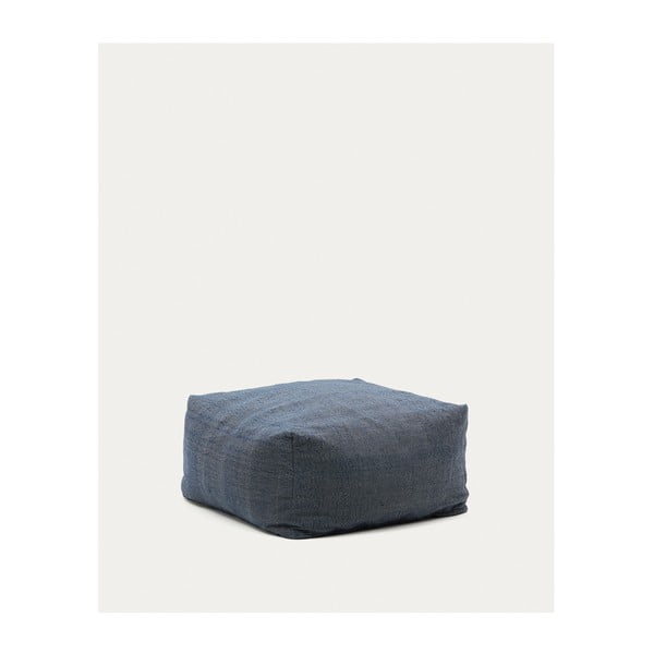 Tamno plavi vrtni tabure Vedell – Kave Home-image-2