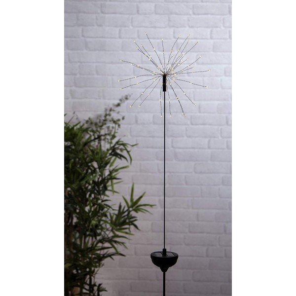 Vanjska solarna LED svjetiljka s bijelim diodama Star Trading Firework, visina 100 cm-image-4