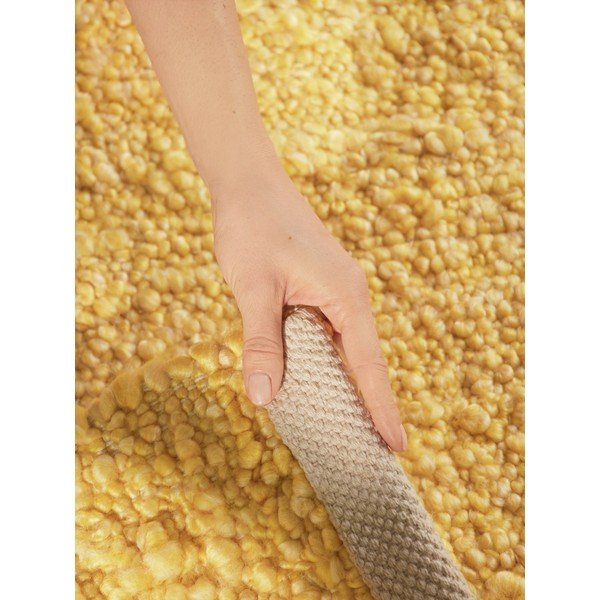 Žuti  ručno rađen tepih od boucle tkanine 160x230 cm Notting Hill Portobello – Ted Baker-image-4