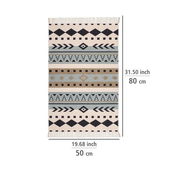 Kupaonski otirač od recikliranog pamuka Wenko Bere, 50 x 80 cm-image-3