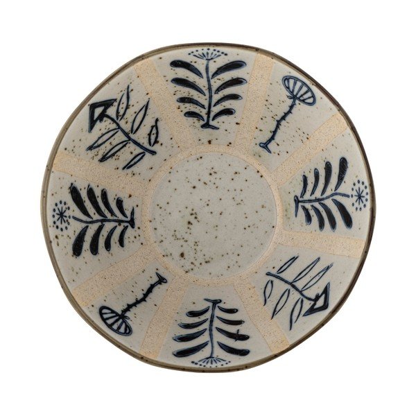 Svijetlo plava/krem zdjelica od kamenine 500 ml Leonie – Bloomingville-image-3