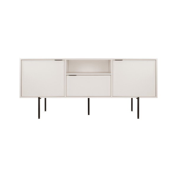 Sivo-bež TV komoda 180x79x50 cm Bau – noo.ma-image-2