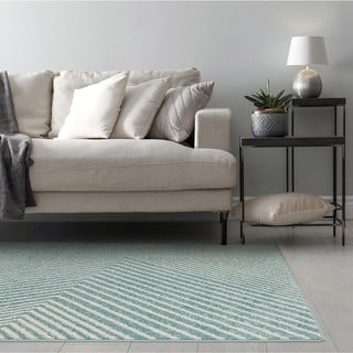 Tepih prljavo plavi 160x230 cm Muse Blue Cross – Asiatic Carpets