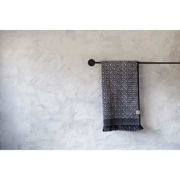 Crno-bijeli pamučan ručnik 50x95 cm Morocco – Mette Ditmer Denmark-image-2