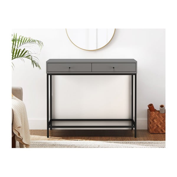 Sivi pomoćni stol 35x90 cm Celine – Støraa-image-4