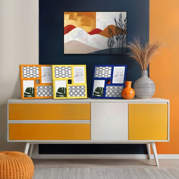 Tamno plavi viseći okvir 27x27 cm – knor-image-2