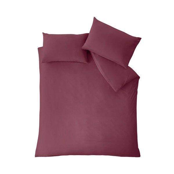 Bordo posteljina za krevet za jednu osobu 135x200 cm So Soft Non Iron – Catherine Lansfield