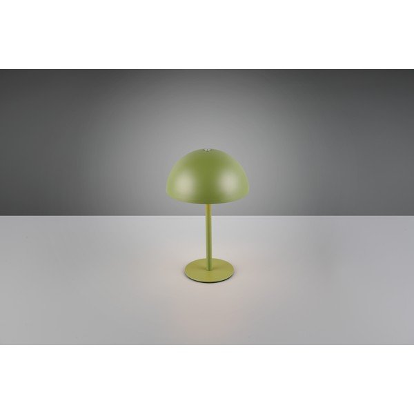 Zelena LED stolna lampa s metalnim sjenilom (visina 21 cm) Munoz – Reality-image-2