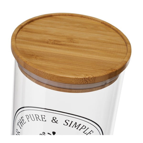 Staklene posude za namirnice u setu 3 kom – Casa Selección-image-2