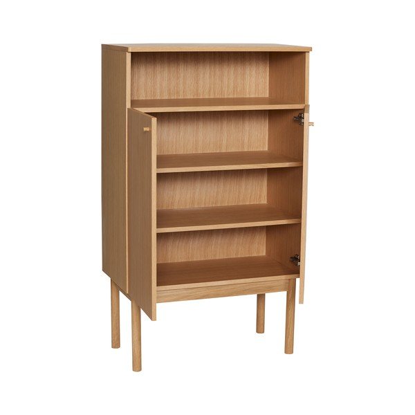 Ormarić u dekoru hrasta u prirodnoj boji 80x135x42 cm Ulterior – Hübsch-image-2