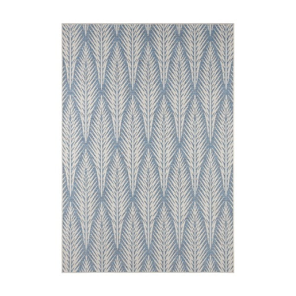 Sivo-plavi vanjski tepih NORTHRUGS Pella, 140 x 200 cm