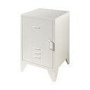 Bijeli metalni noćni ormarić Bronxx - Vipack