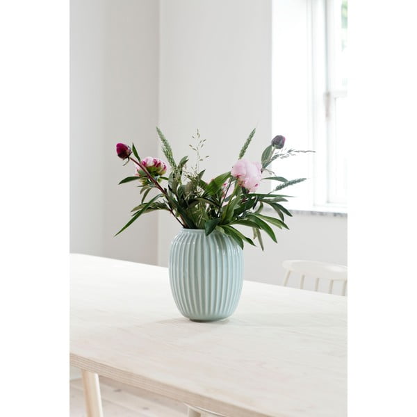 Mint zelena kamena vaza Kähler Design Hammershoi, visina 20 cm-image-2