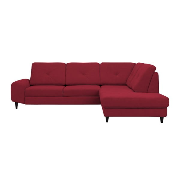 Crveni kutni kauč na razvlačenje Windsor &amp; Co Sofas, desni kut Beta