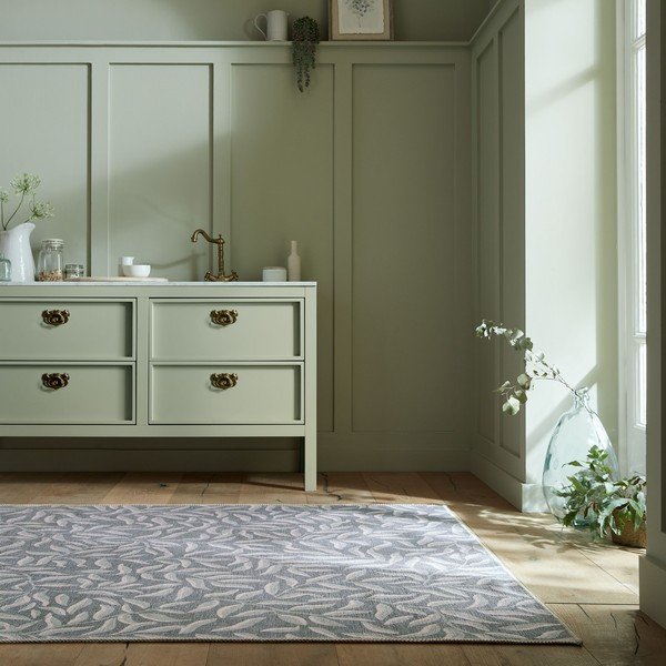 Svijetlo zeleni perivi tepih od mješavine recikliranih vlakana 120x170 cm Wallace – Flair Rugs-image-1