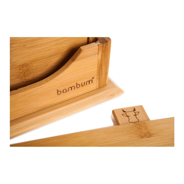 Set s 4 daske za rezanje od bambusa s postoljem Bambum Tapenade-image-3