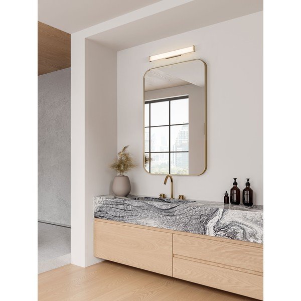 Metalna LED zidna lampa mat zlatna Misty – Nova Luce-image-1