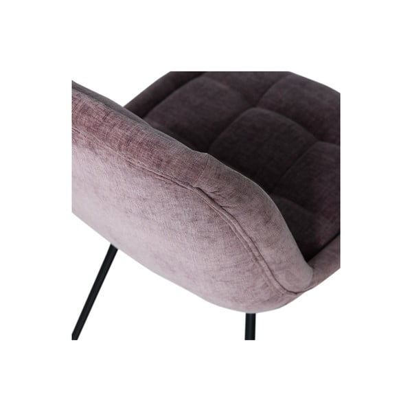 Baršunaste blagovaonske stolice u setu 2 kom u boji lavande Crate – BePureHome-image-4