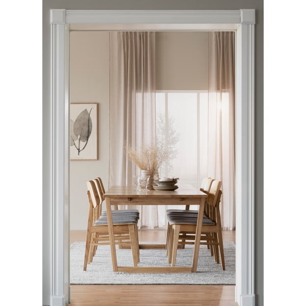 Blagovaonski stol od hrastovine Rowico Colonsay, 215 x 96 cm-image-3