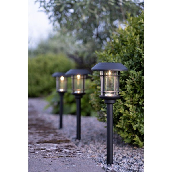 Set od 3 vrtne solarne LED svjetiljke Star Trading Fride, visina 34 cm-image-1
