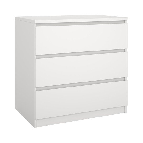 Bijela komoda 77x76x50 cm Naia – Tvilum
