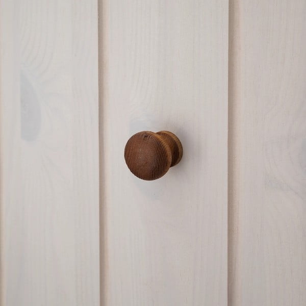 Bijeli set za hodnik od masivnog bora 55x100x2 cm Anita – Støraa-image-4