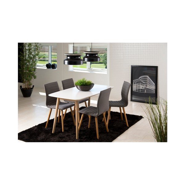 Set od 2 blago sive stolice Acton Karel-image-1