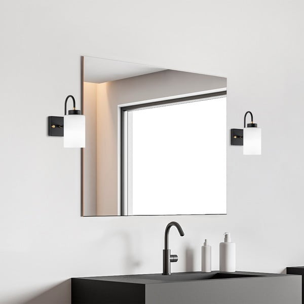 Crno-bijela zidna lampa ø 10 cm Duzsuz – Opviq lights-image-3