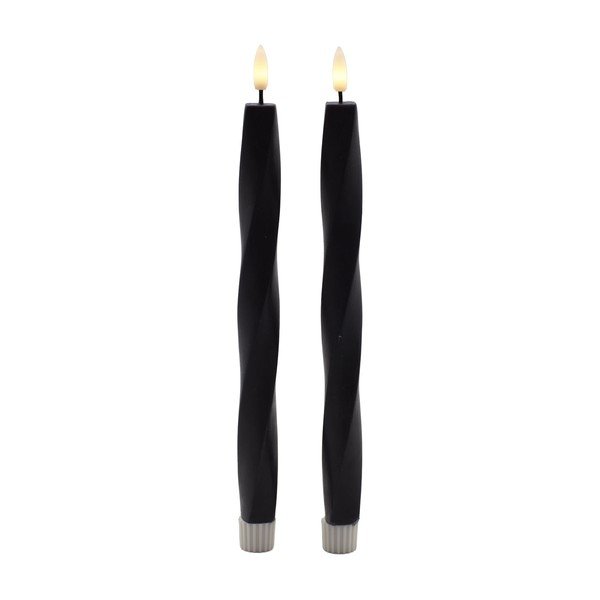 LED svijeće u setu 2 kom na baterije (visina 26 cm) Sille Twist – Sirius